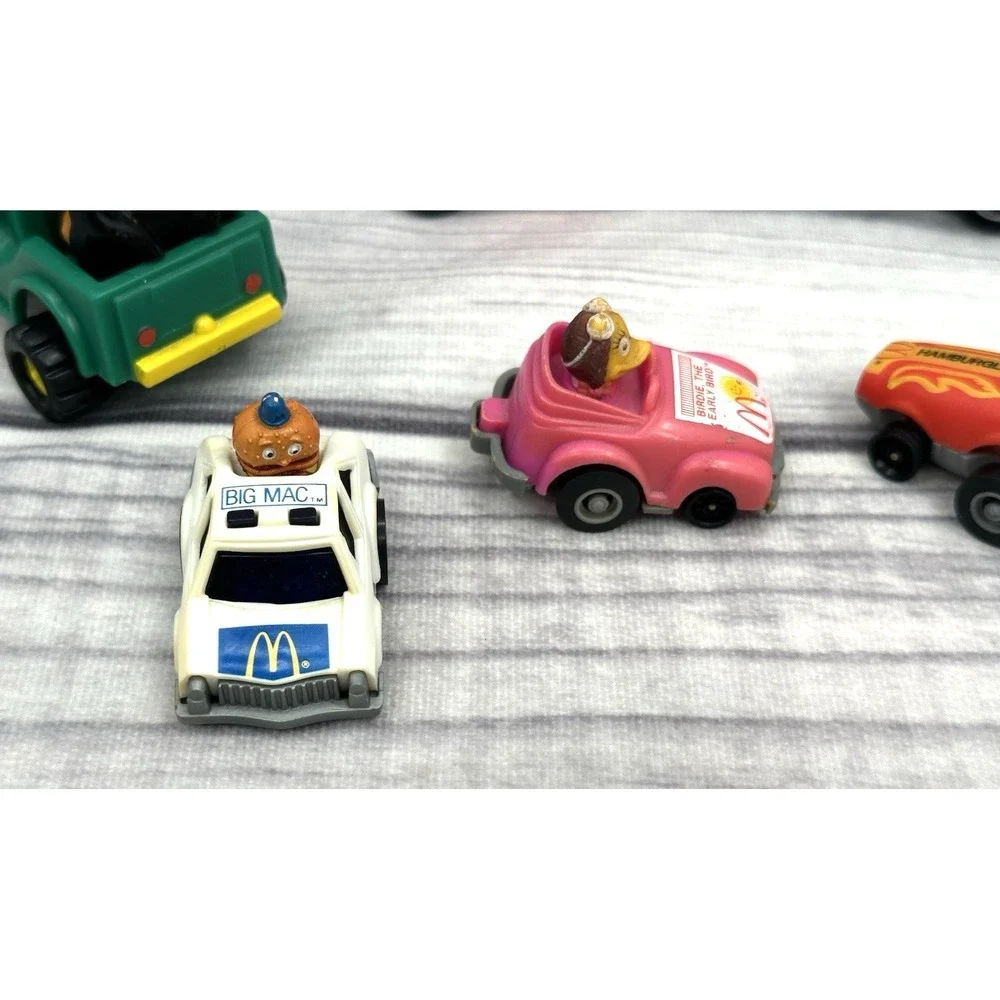 VINTAGE 80'S MCDONALD'S HAPPY MEAL TOYS - FAST MACS  / MAC TONIGHT MOON MAN  *18